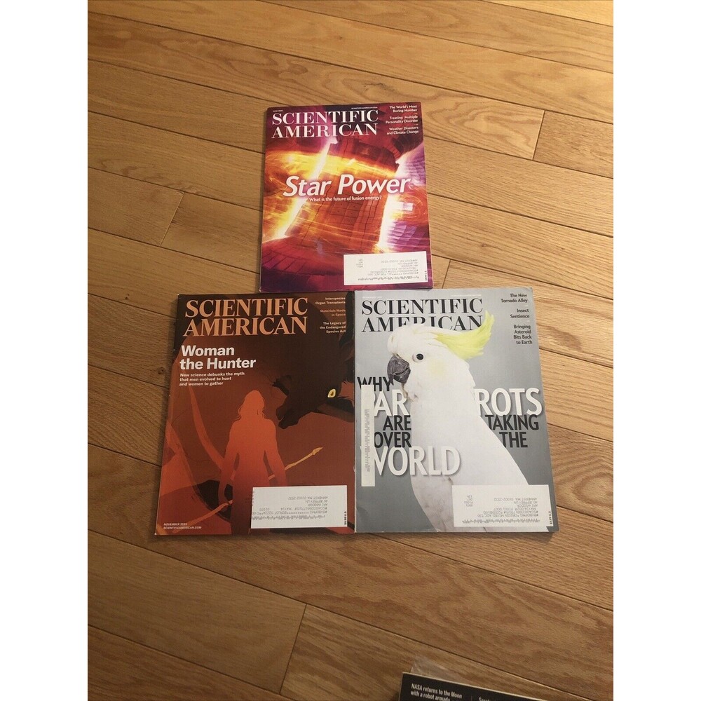 Scientific‎ American Magazines Set Of 3June July/Aug November issues 2023